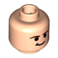 Lego hlava, tělová světlá (4238621, 4583419)